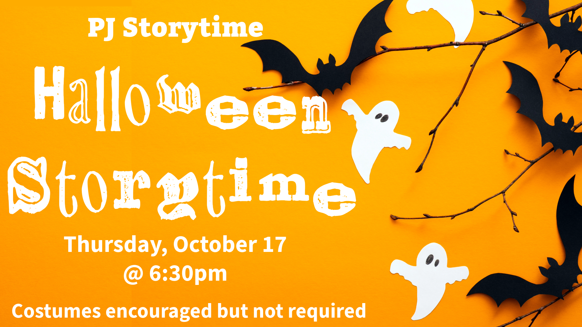 2024 Halloween PJ Storytime