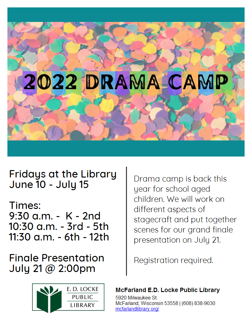 Drama Camp Poster