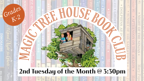 2024-2025 Magic Tree House Book Club Slide